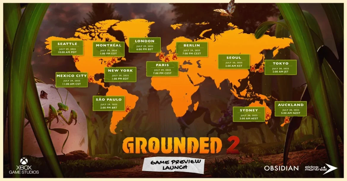 Grounded 2 Launch Times Announced – Play On PC, Xbox Series, and Game Pass