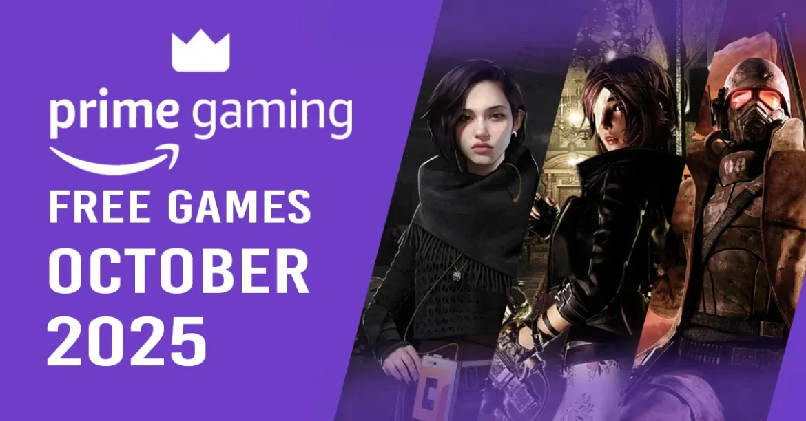 Amazon Prime Gaming Free Games for October 2025 – Full List