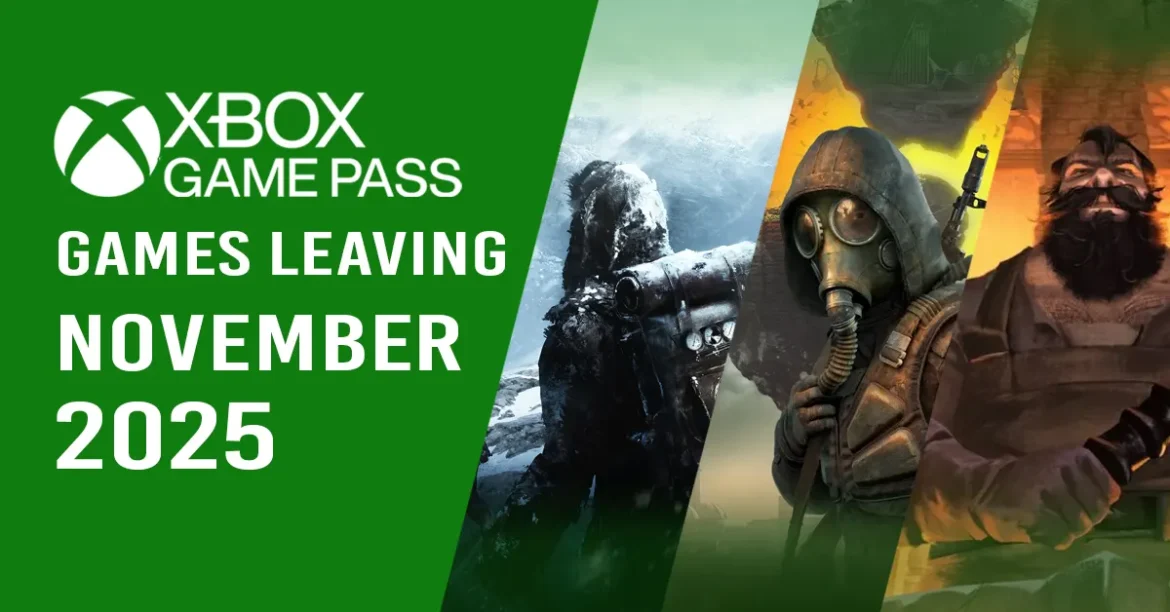 Full List of Games Leaving Xbox Game Pass for November 2025