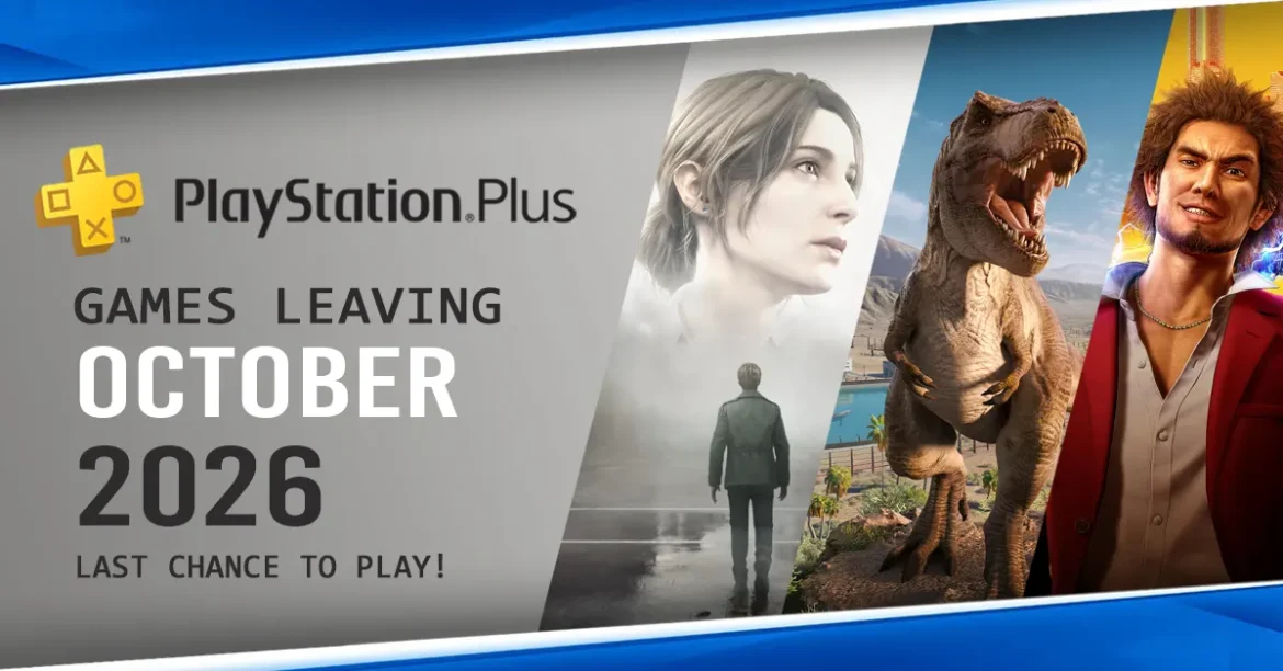 Games Leaving PlayStation Plus October 2026 – Last Chance to Play!