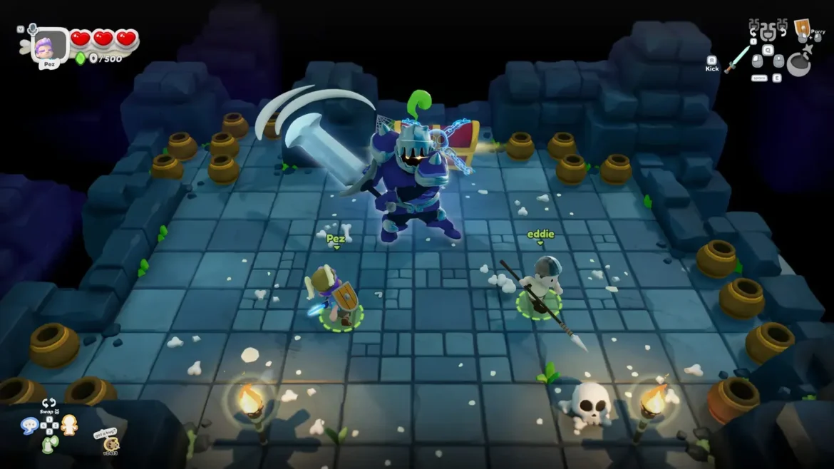 Scramble Knights Online brings MMO-lite dungeons to Game Pass